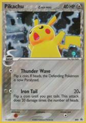 Pikachu δ 035 Cosmos Holo Promo - Value Pack Exclusive